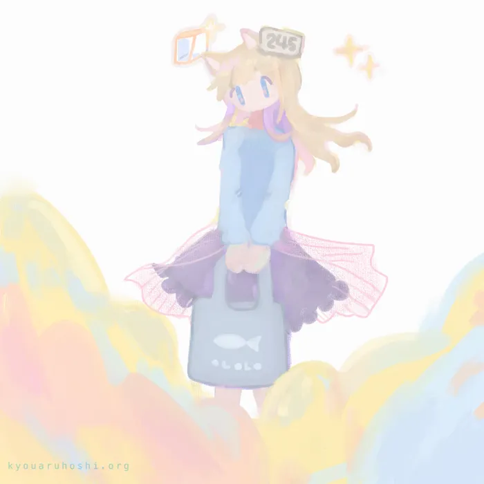 雲と魚のカラ世界